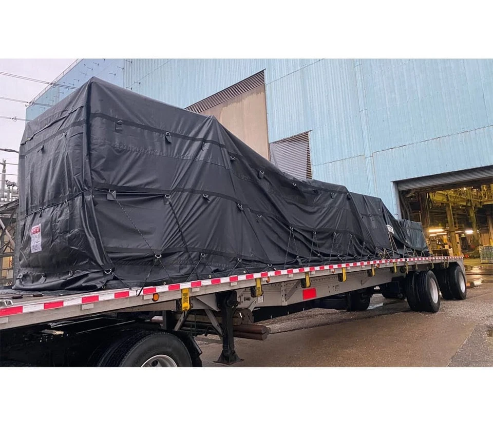 Lona de madera resistente para airbag/paracaídas 14 oz 20x20 (6' caída con 6'... Foto 4 de 4