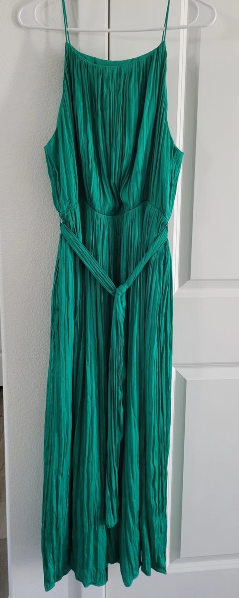 green emerald velvet dress Crinkle Maxi Skirt – Banana Republic