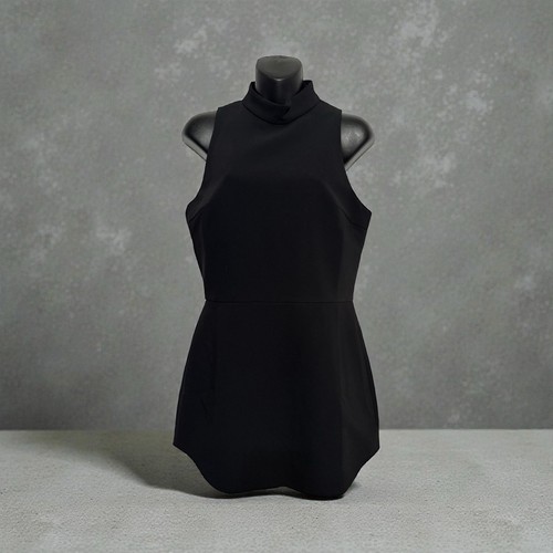Amanda Uprichard Dress, Mini, black, Women’s Medium, Cute Little Black Dress