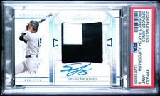 2024 Panini Flawless Holo Silver Patch 21/25 Spencer Jones Auto PSA 9 JW1