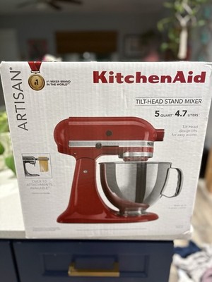 KitchenAid Artisan 5qt Mixer KSM150PSER (Empire Red) Factory Sealed!