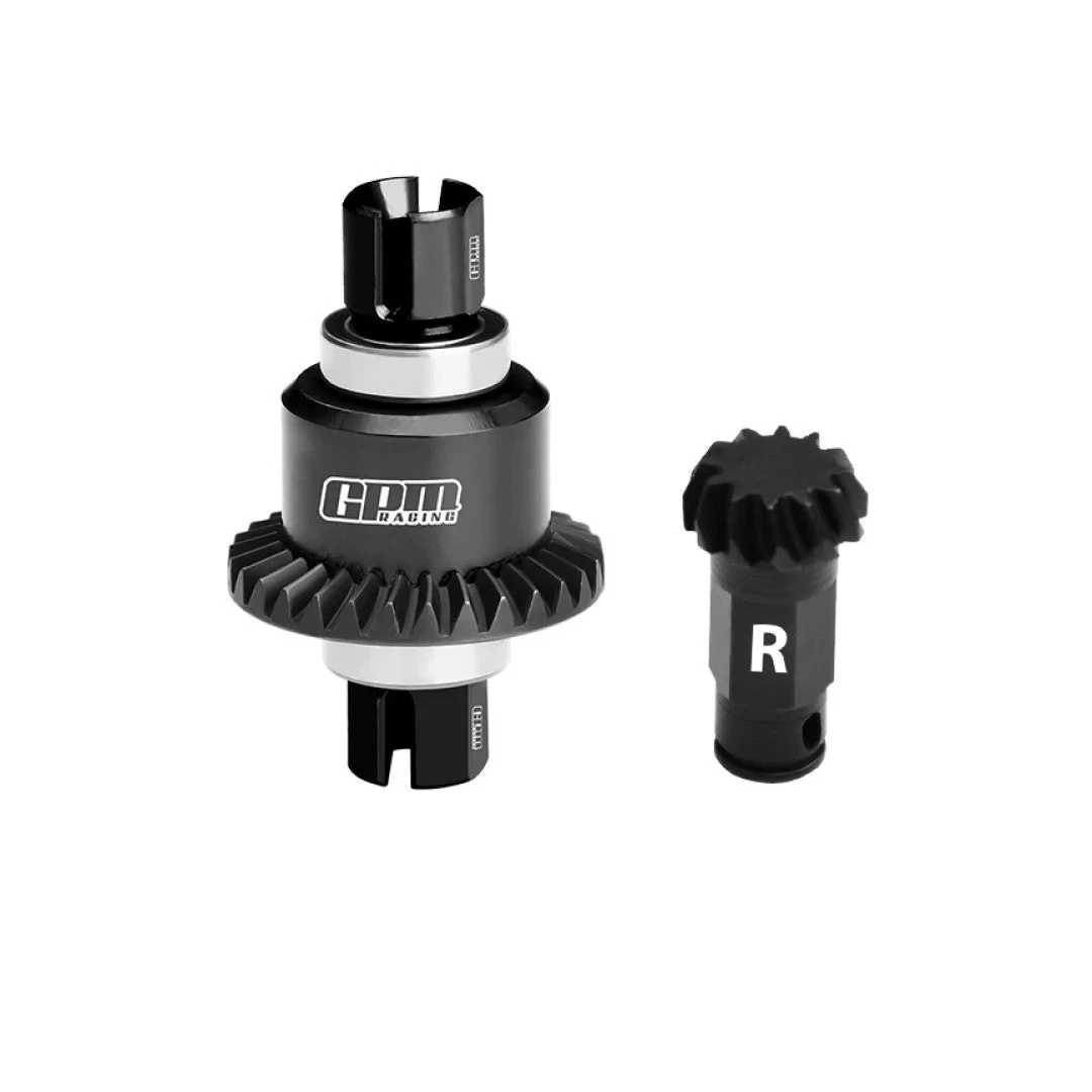 Boîtier Différentiel Alu Avant/arrière Orange GPM Racing Pour X-Max - Référence GPMTXM012ANOR - Neuf