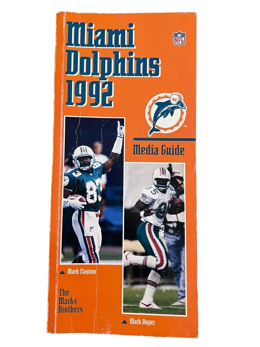 Lot 10 Vintage Miami Dolphins NFL Media Guide Yearbook 83-84  Lot 10 Vintage Miami Dolphins NFL Media Guide Yearbook 83-84,87,89-92,95,96,06 main image 1