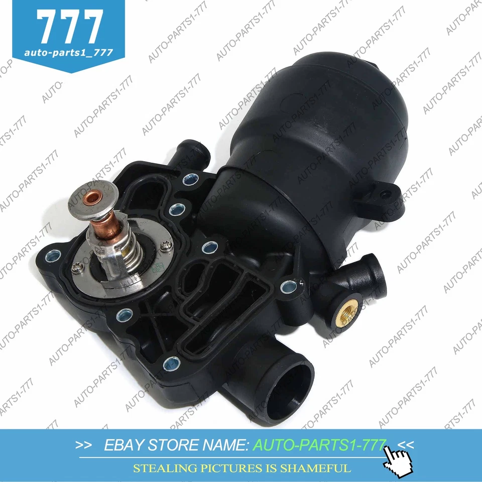 FEBI New Oil Filter Housing W/ Thermostate For Audi A6 A7 3.0 Diesel 059115389P - Imagem 4 de 4