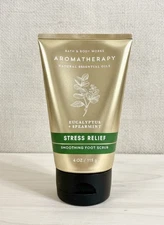 Bath & Body Works Aromatherapy Stress Relief Smoothing Foot Scrub 4 fl.oz.