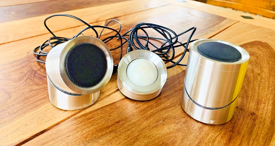 PC Lautsprecher Stripy von Music Studio - Topp