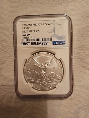 コレクション MILK NGC PCGS 2016 Libertad ER NGC MS 69 1 OZ .999 | eBay