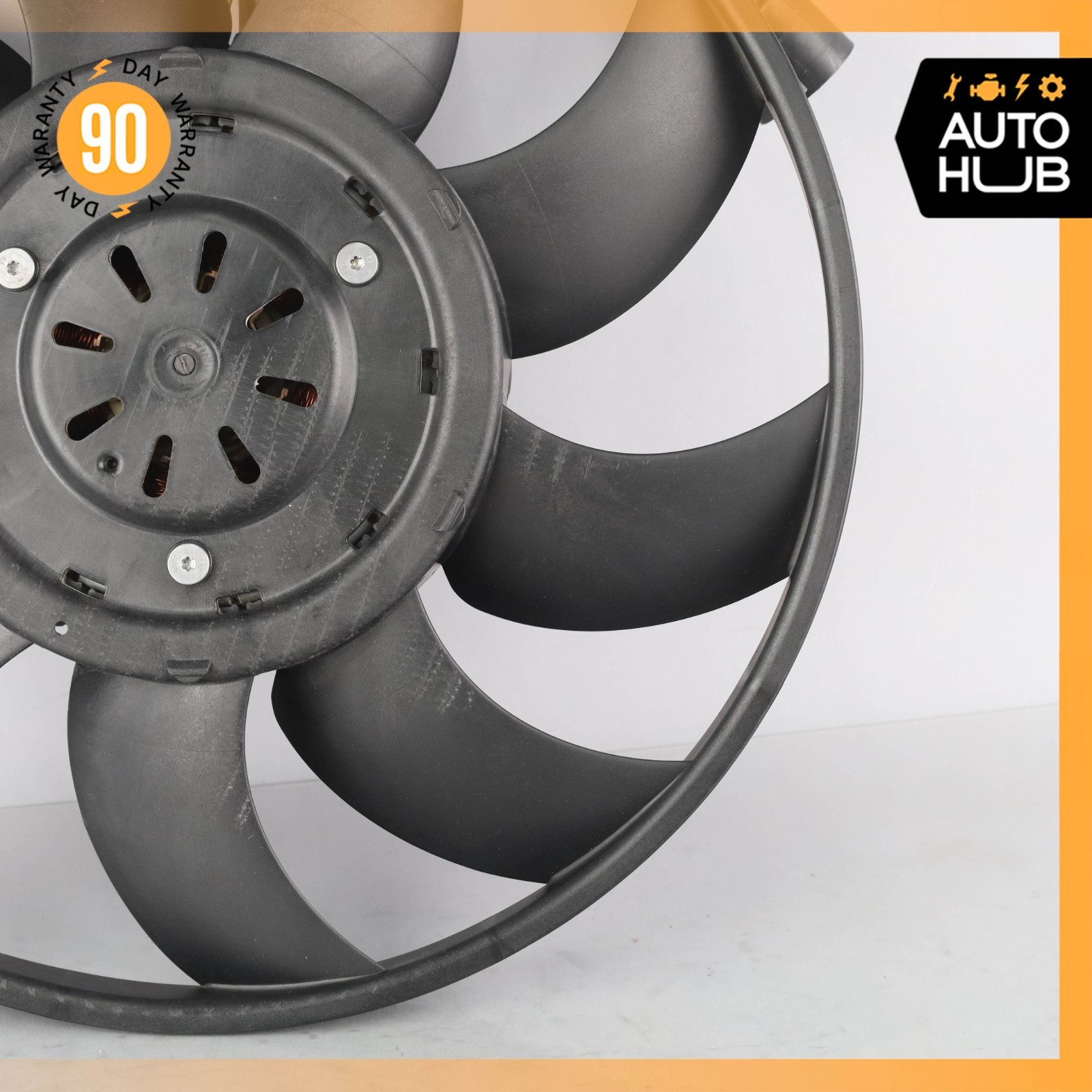 13-18 Bentley Continental GT RS7 4.0L Right Radiator Cooling Fan Blade Motor OEM