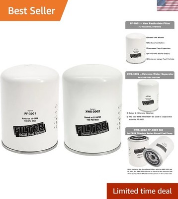 Efficient XWS-3002 Water Separator & PF-3001 Fuel Filter for Engine Protection