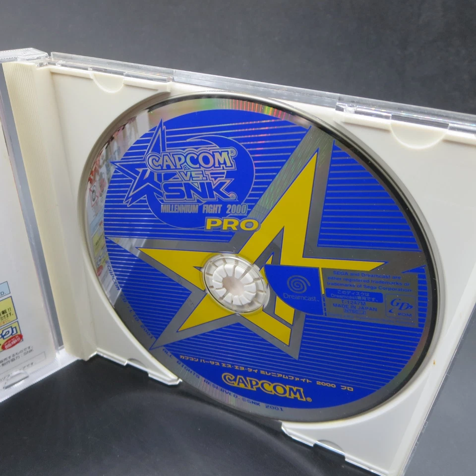 Capcom vs SNK Millennium Fight 2000 Pro Dreamcast with Spine and Manual Japan - Image 4 of 4