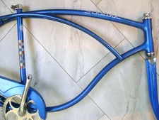 Schwinn Tiger, Chicago Frame, Fork, Crankset, Chainguard, Kickstand & Headset