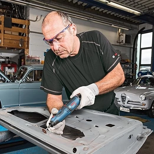 Bosch Professional 06019C5000 GRO 10.8 V Rotary Tool Bare Unit - Blue - Image 4 of 4