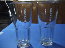 2 GRIECHENLAND METAXA GRIECHISCH COGNAC Original schwere große Schnapsgläser ...