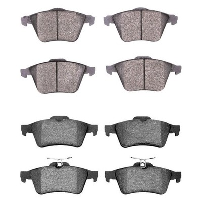 For Volvo S40 04-11 Disc Brake Pad Set DFC 5000 Advanced Low Metallic Front &