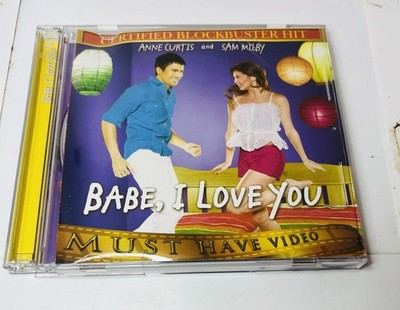 BABE I LOVE YOU   Anne Curtis & Sam Milby Filipino 2x VCD Video Pinoy Near Mint