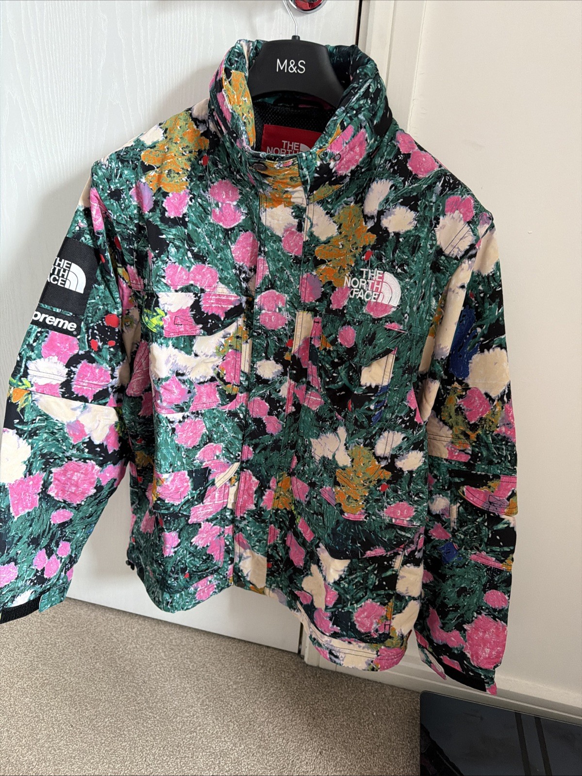 Supreme The North Face Trekking Convertible Jacket Flowers