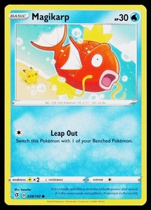 Magikarp 039/192 Rebel Clash Reverse Holo