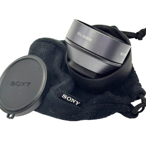 Sony VCL-2030X Tele Conversion Lens 2.0x Magnification fits 30mm Thread Camera