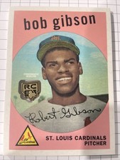 2020 Topps - Rookie Card Retrospective Logo Medallions Bob Gibson #RCR-BG. rookie card picture