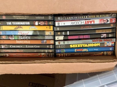 Bulk Lot 80 DVDs blu-ray Bulk lot Good conditiion Fantasy, Comedy, Scifi, Action