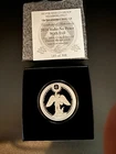 2024 Make.No Peace With Evil Silver Shield 1 oz .999 Silver Round Proof #185/308