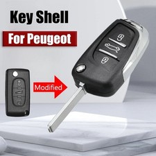 1 Pcs Modified Car Key Fob Shell Cover For Peugeot 207 307 308 407 3008 5008 807