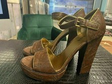 PRADA ICONIQUE PLATEAU CULT SANDALLES PUMPS HAUTS TALONS CHAUSSURES MULES 40