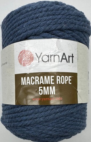 Macrame Rope Cord 5mm Crochet Macrame Bags Baskets - YarnArt - 500g Roll - Picture 3 of 92