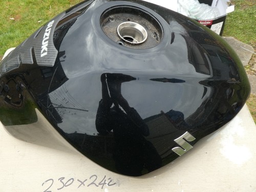 Suzuki GSX650F Black Petrol Fuel Tank 2008-2016