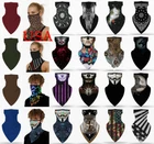 Face Mask Mouth Cover Covering Scarf Sun Protection Shield Gaiter with Loops Ear