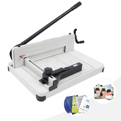 Professional Paper Trimmer Office Manual Guillotine A4 Papers Cutter Heavy Duty