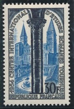 TIMBRE FRANCE 986** Tournus  1954