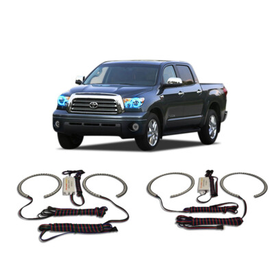 Bright Blue Angel Eye Headlight Halo kit for Toyota Tundra 07-12