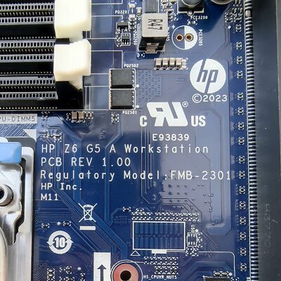 For HP Z6 G5 A Workstation Motherboard N23367-001 N23435-001/601