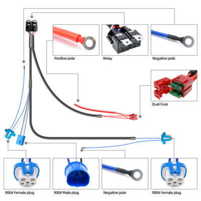 ALL IN ONE HARNESS 9004 SET - 20942 - Foto 2