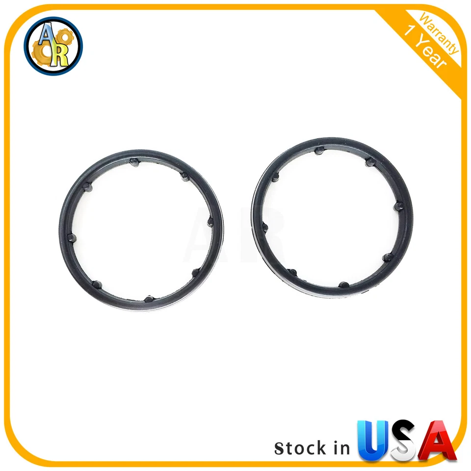 2 Seals Oil Cooler O-Ring Gasket For 1999-2013 Volvo C30 C70 S40 S60 S70 S80 Foto 3 de 3