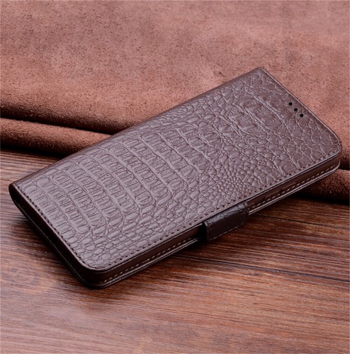 Echt Leder Klapphülle Magnet Ständer Wallet Case Kartenfächer Tasche für SAMSUNG - Bild 14 von 26