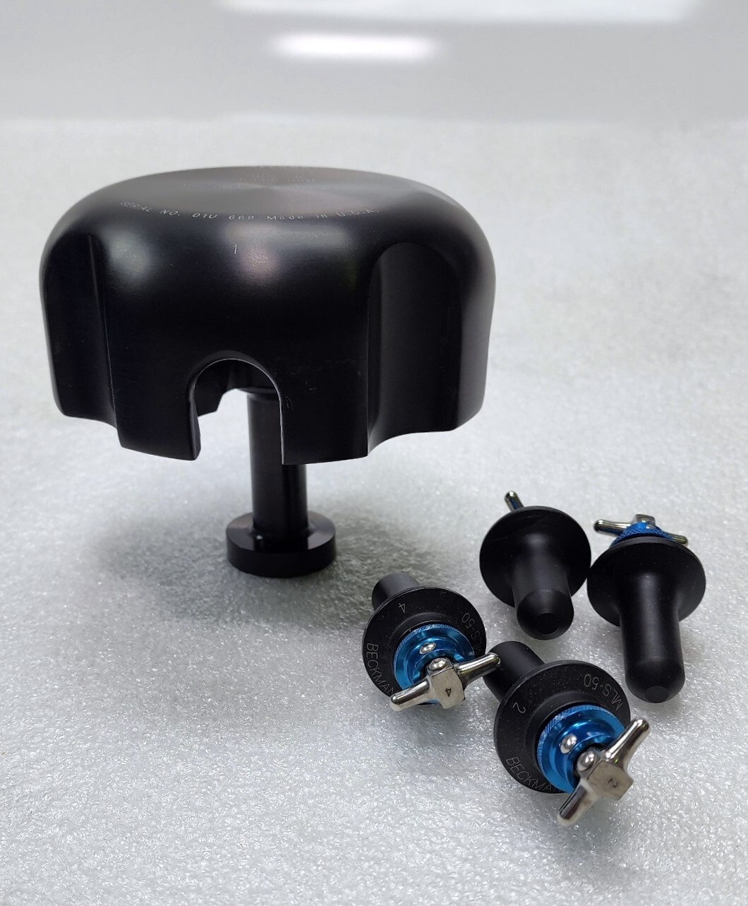 Beckman MLS-50 Optimax Ultracentrifuge Rotor & Buckets, 50,000 RPM  , 4 x 5 mL