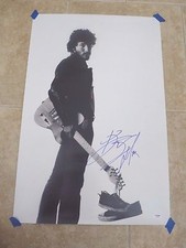 Bruce Springsteen MUSEUM PIECE Signed 20x30 Vintage Promo Photo PSA Certified