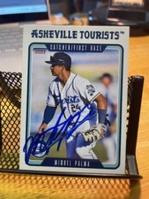 Miguel Palma Signed Autographed 2023 Asheville Tourists Team Set Card Astros