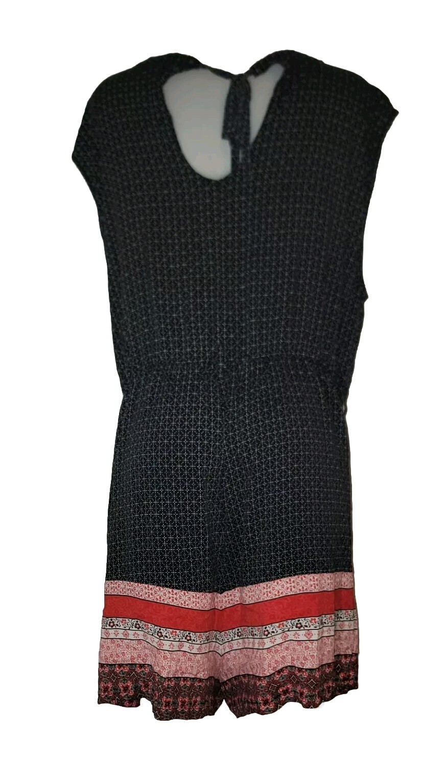 Torrid Sz 2 Womens Black Patchwork Button Front B… - image 2