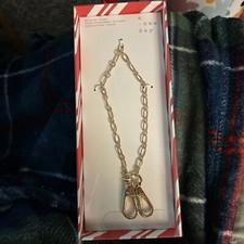 Wristlet Strap Gold Cellphone/Purse - Lobster claw Clasp by A New Day