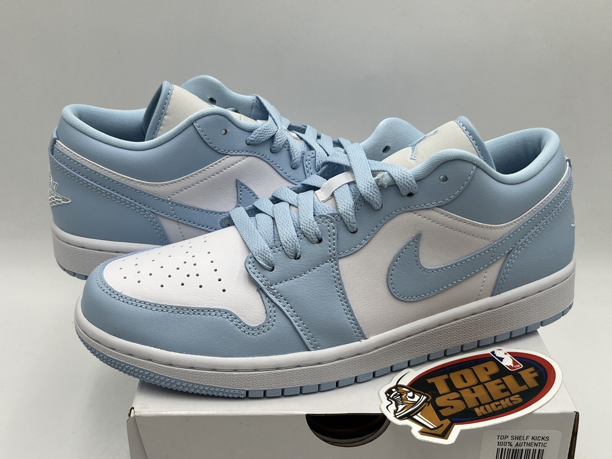 大人気カラー ☆ Air Jordan 1 Low Ice Blue ☆ Nike  正規品 DS NEW NIKE AIR JORDAN 1 LOW WMNS ICE BLUE SIZE 9.5/8