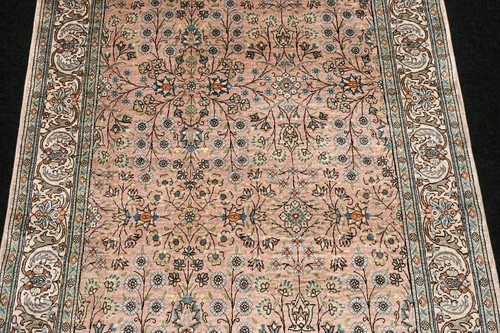 Alfombra de Seda Hereke 281 X 97CM Seda Kayseri Oriente Pasillo Turco - Imagen 6 de 15