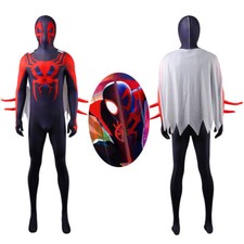 Spider-Man Costume Spider-Man 2099 Cosplay Bodysuit Adult Kids