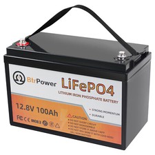 Btr 12V 50Ah 100Ah 140Ah Lifepo4 Deep Cycle Battery for RV Marine Solar System