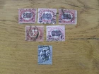 Collection of Ancient Stamps Italy Finland Francobollo