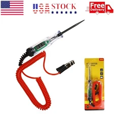 1pc/2pcs 3-48V Digital Electric Voltage Circuit Tester Auto Test Light Car Truck