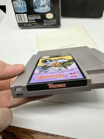 Thundercade (Nintendo NES, 1989) CIB Complete Rare Near Mint In Cello!