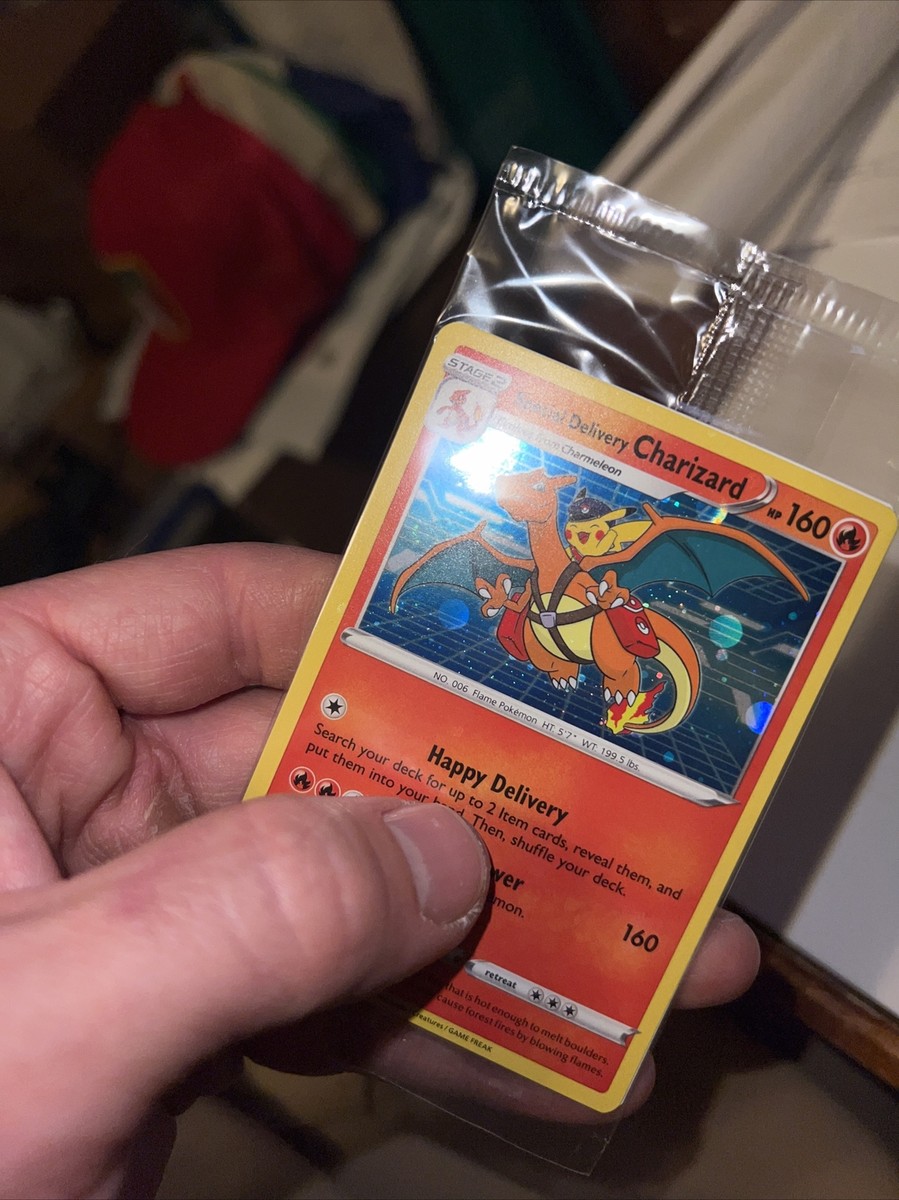 Pokémon Special Delivery Charizard Sealed Card With Lt Swirl